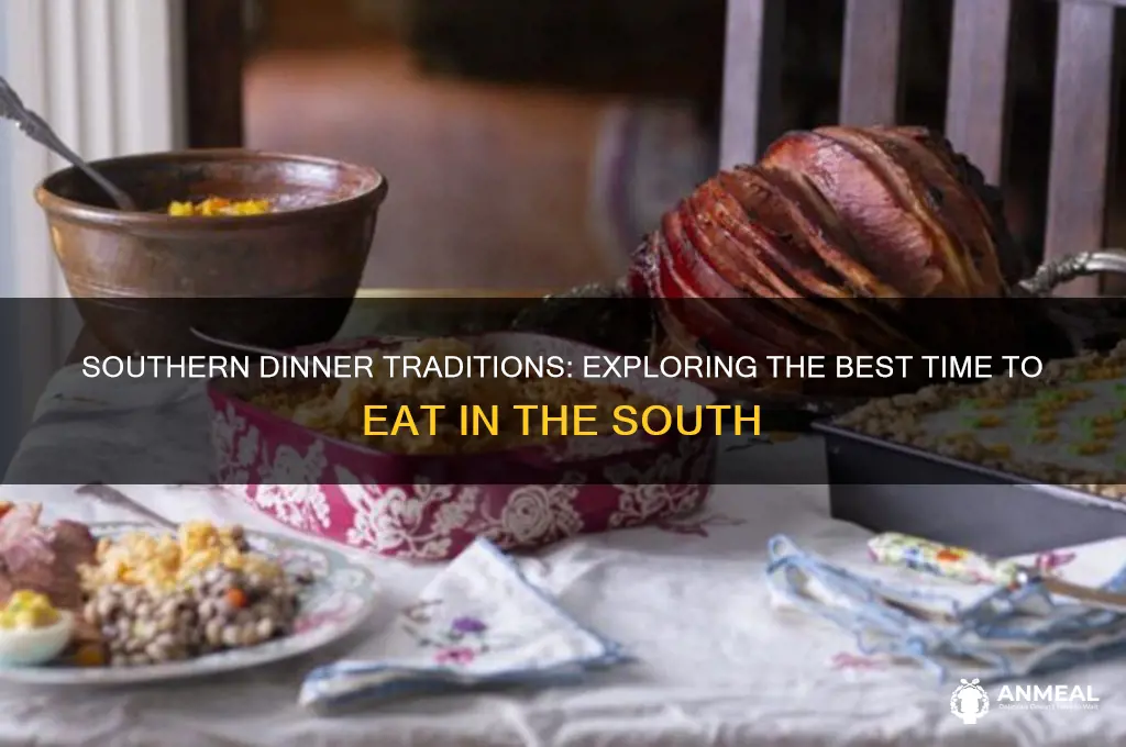 what hours are dinner in the south