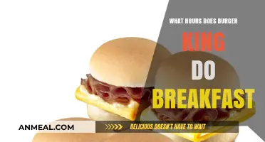 Burger King Breakfast Hours: When to Grab Your Morning Meal