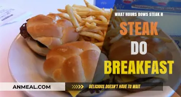 Steak n Shake Breakfast Hours: When to Enjoy Morning Delights