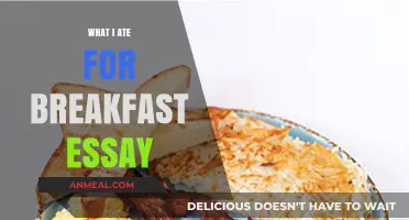 My Morning Fuel: A Personal Essay on Today's Breakfast