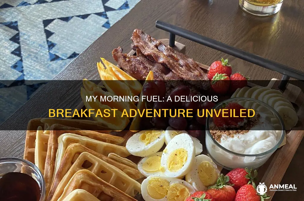 what i ate for breakfast