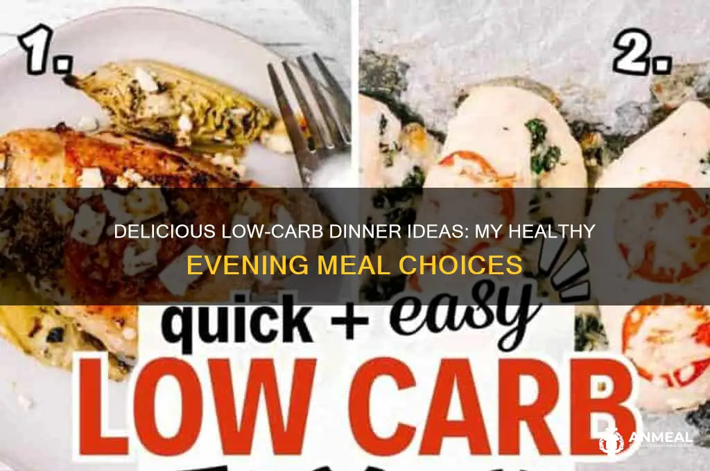 what i ate for dinner low carb