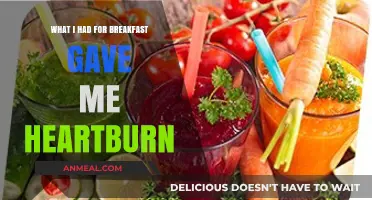 Heartburn After Breakfast: My Morning Meal Mistake and Relief Tips