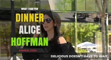 Alice Hoffman's Dinner: A Magical Culinary Tale Unveiled