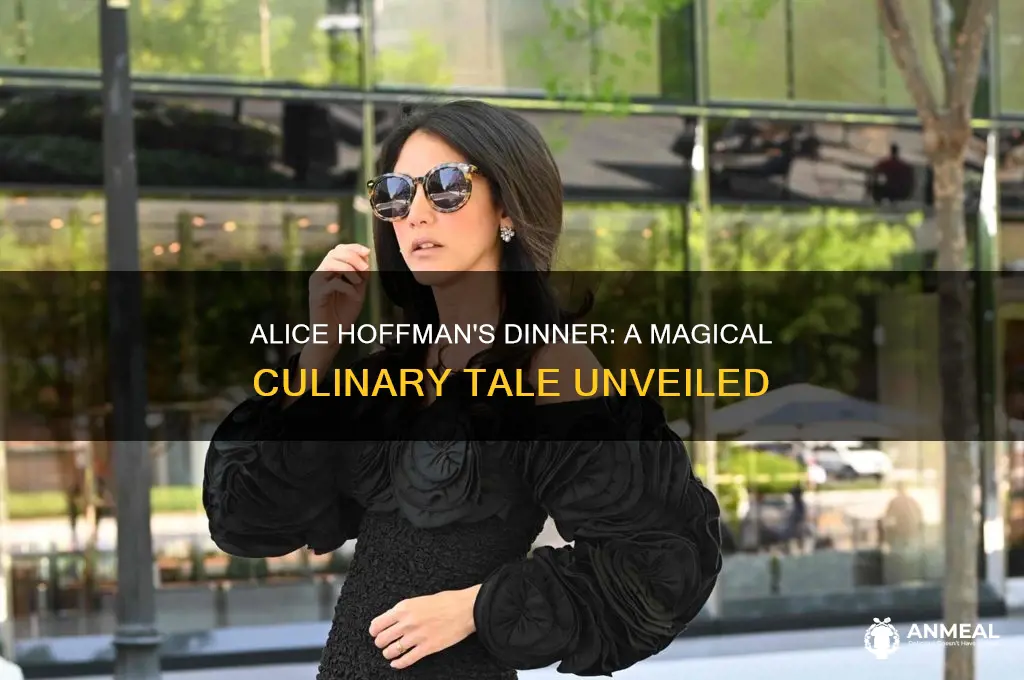 what i had for dinner alice hoffman