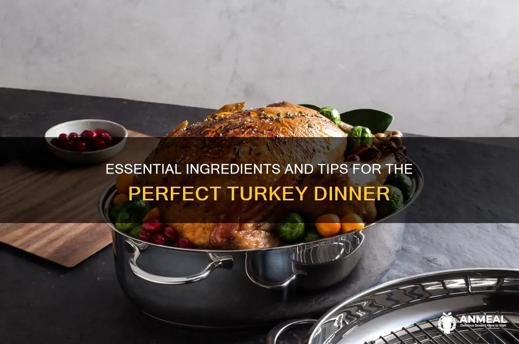 what i need for turkey dinner