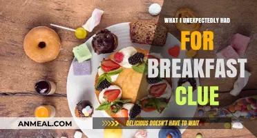 Unexpected Breakfast Twist: My Surprising Morning Meal Clue Revealed
