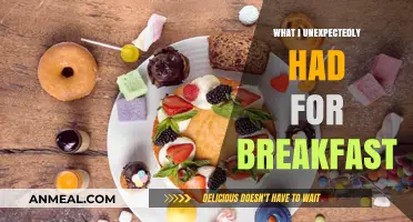Unexpected Breakfast Twist: My Surprising Morning Meal Adventure