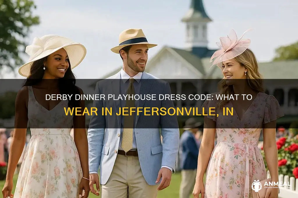 what ie dress code for derby dinner playhouse jeffersonville in
