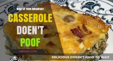 Why Your Breakfast Casserole Isn't Rising: Troubleshooting Tips for Perfect Poof