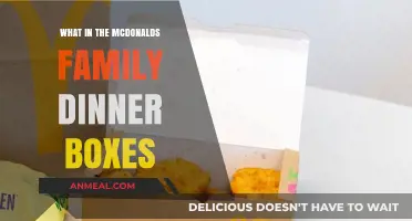 McDonald's Family Dinner Boxes: What's Inside the Meal Deal?