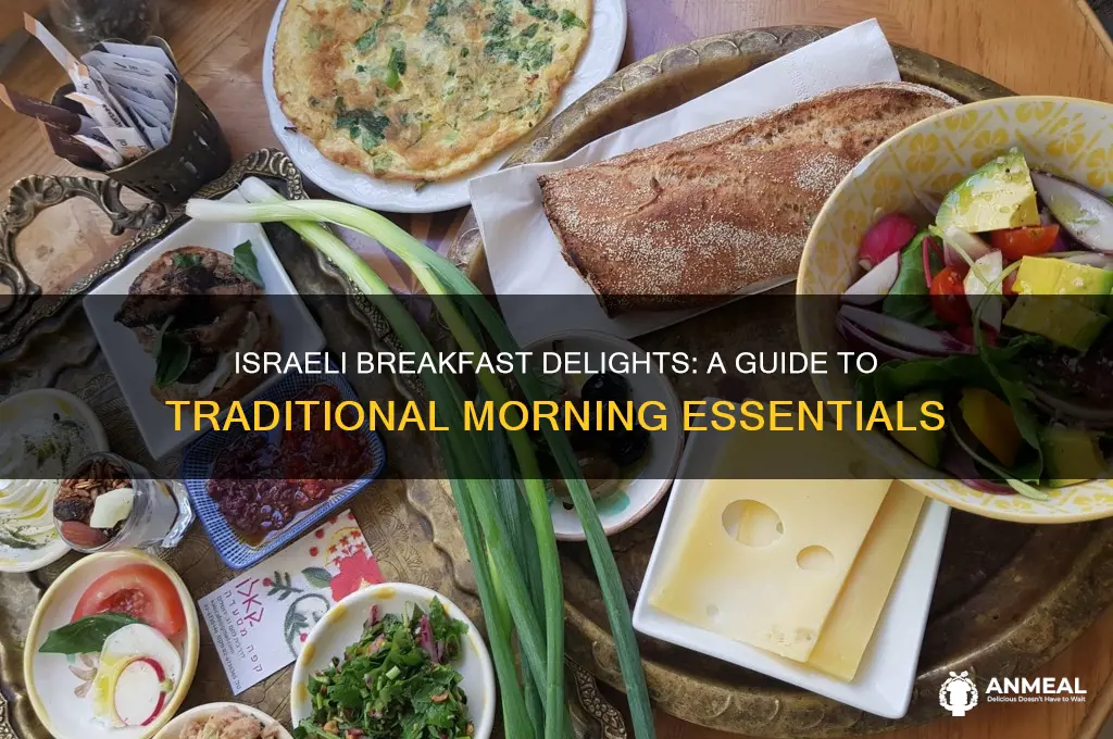what includes israelis breakfast