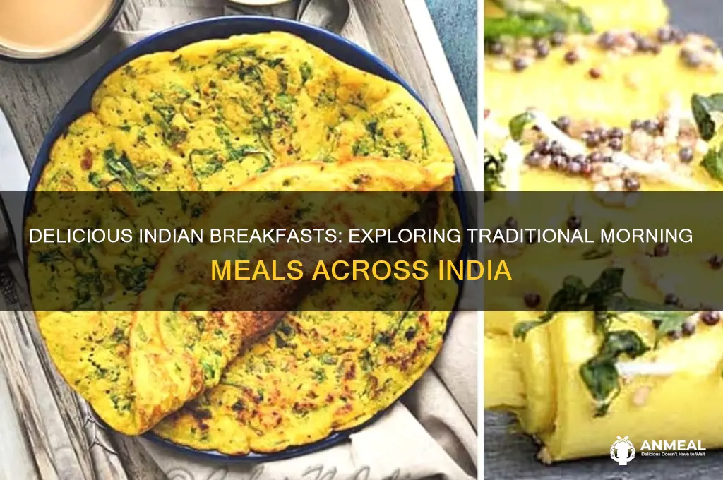 what indian people have for breakfast
