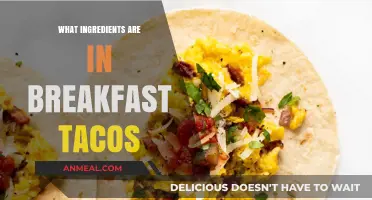 Discover the Essential Ingredients for Perfect Breakfast Tacos