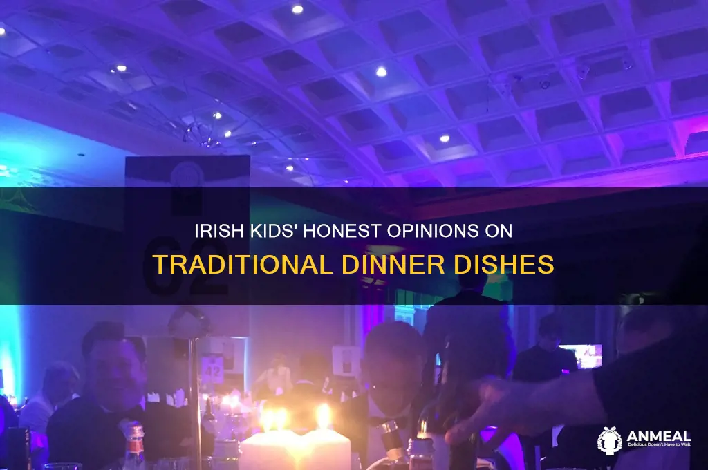 what irish kids think of dinner