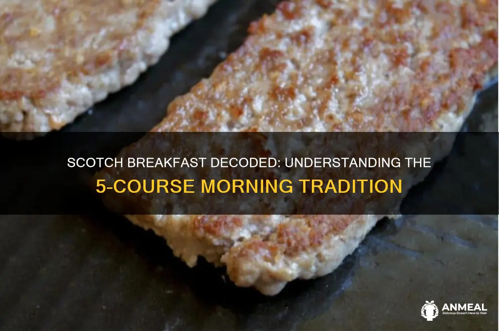 what is a 5 scotch breakfast
