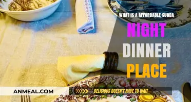 Budget-Friendly Sunday Night Dinner Spots to Try This Weekend