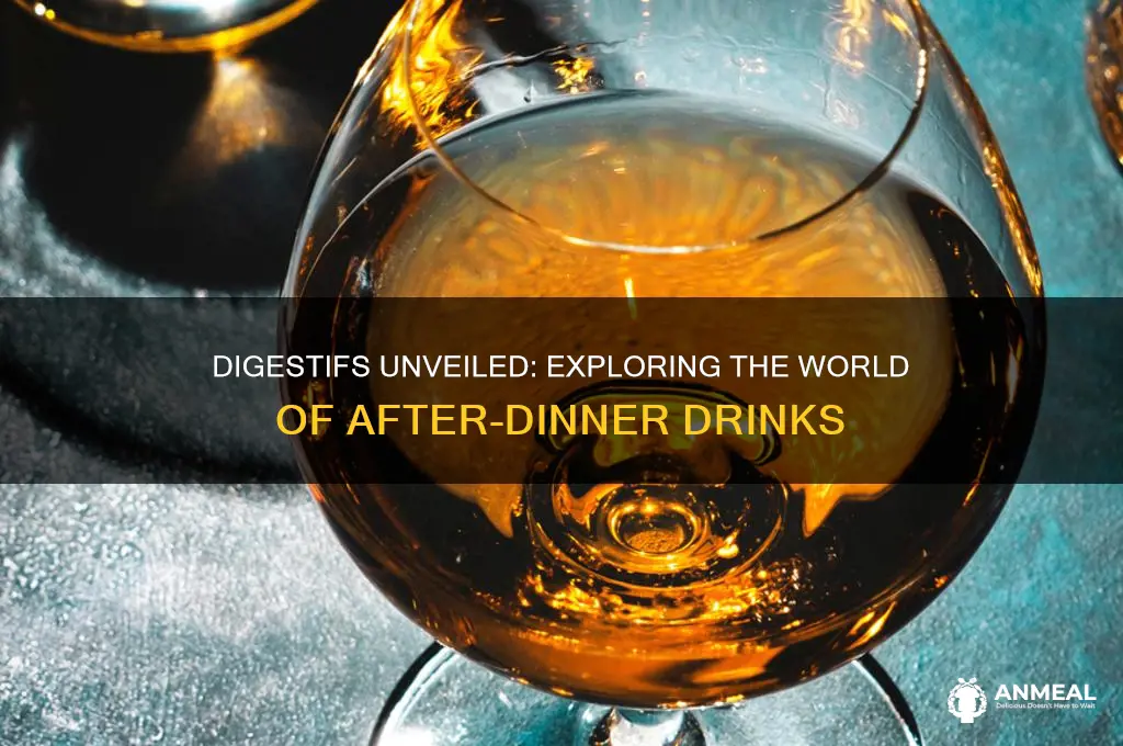 what is a after dinner drink called