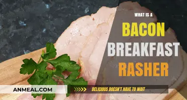 What is a Bacon Breakfast Rasher? A Tasty Explained
