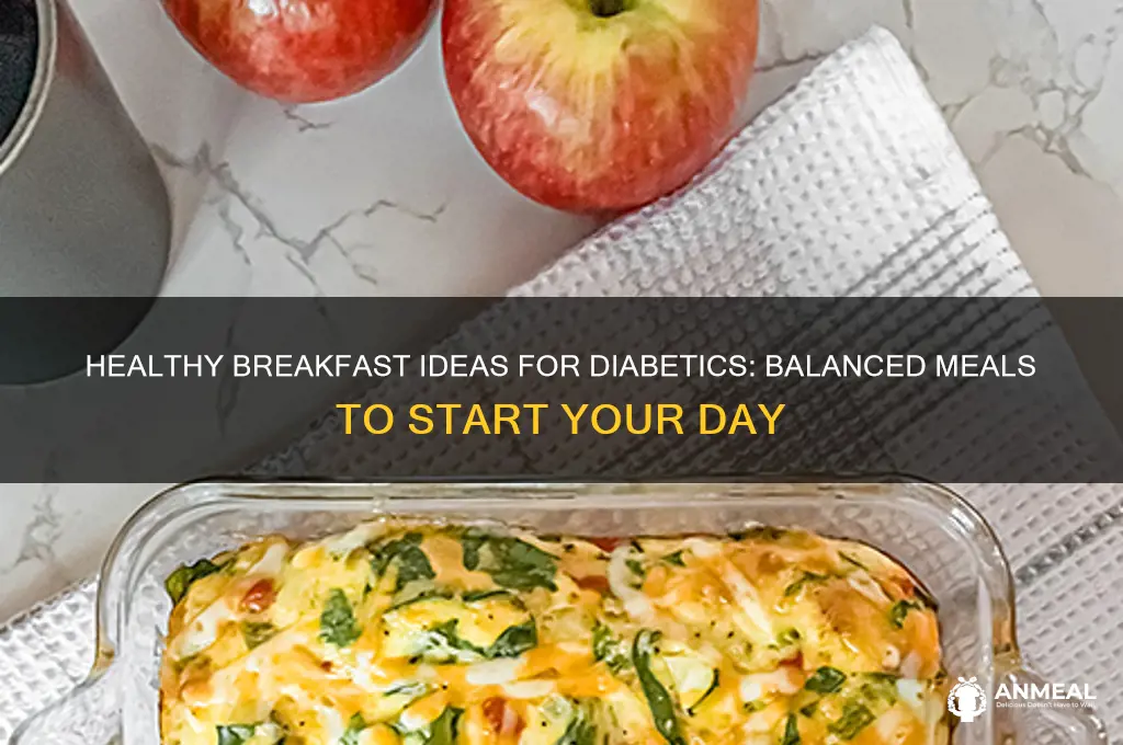 what is a balanced breakfast for a diabetic