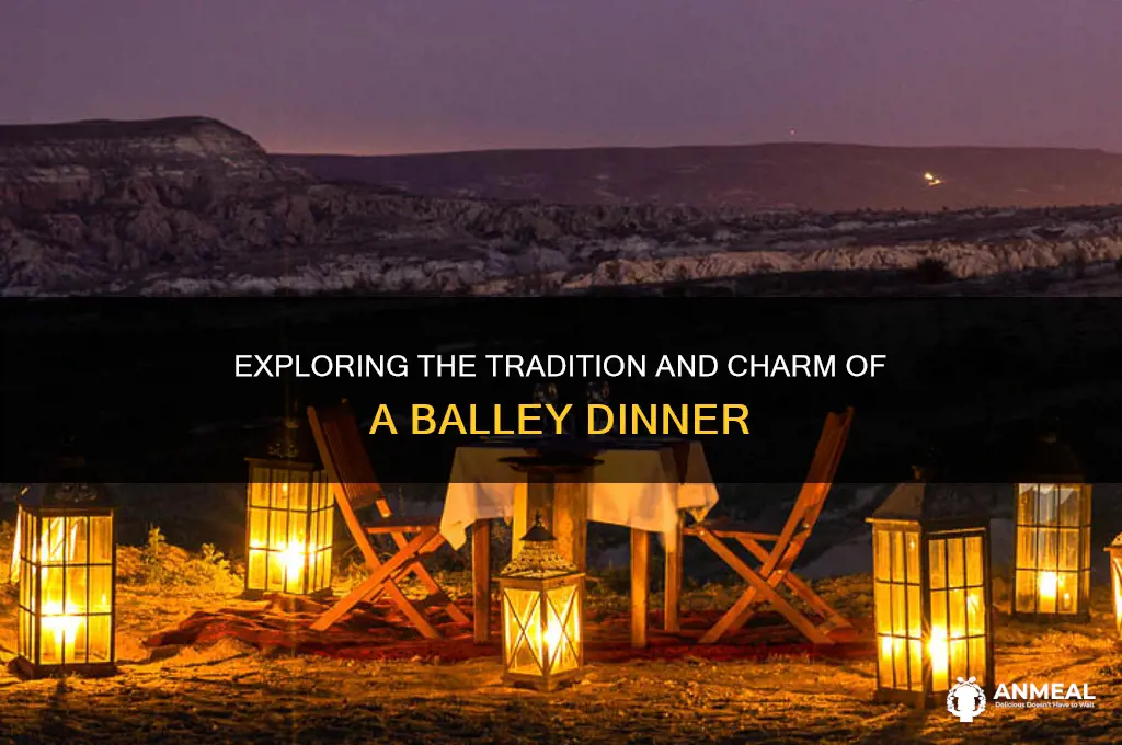 what is a balle dinner