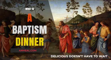 Understanding the Tradition and Significance of a Baptism Dinner
