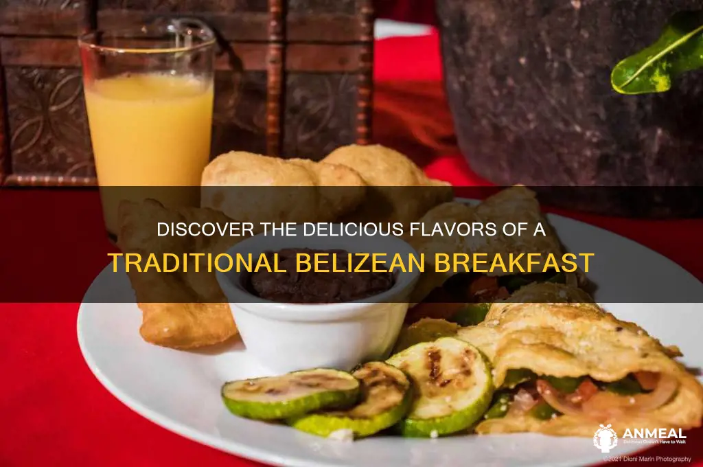 what is a belizian breakfast