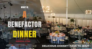 Understanding the Purpose and Elegance of a Benefactor Dinner