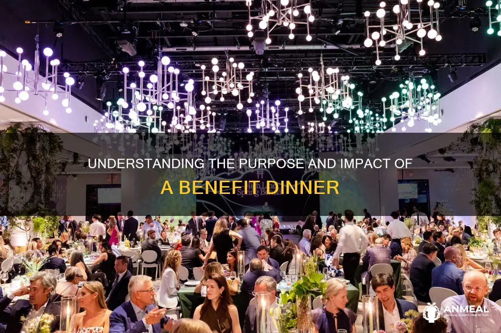 what is a benefit dinner