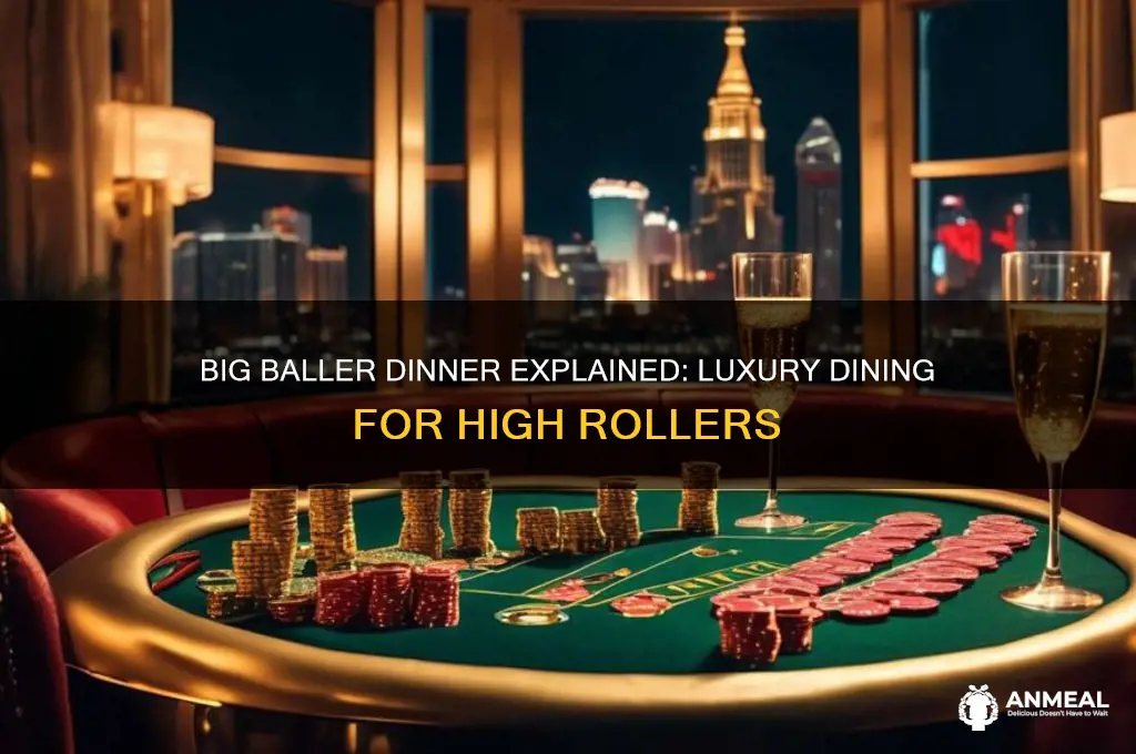 what is a big baller dinner