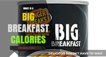 Big Breakfast Calories: Uncovering Nutritional Impact and Healthy Choices