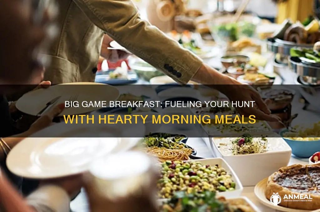 what is a big game breakfast