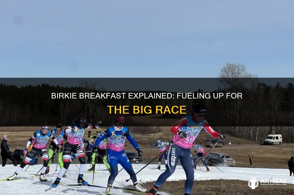 what is a birkie breakfast