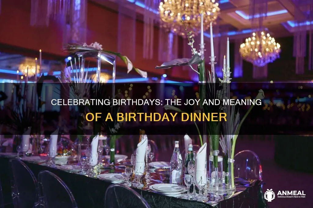 what is a birthday dinner