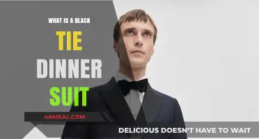 Understanding the Elegance of a Black Tie Dinner Suit