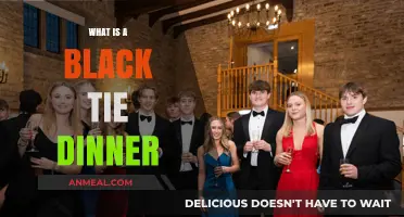 Understanding the Elegance of a Black Tie Dinner Event