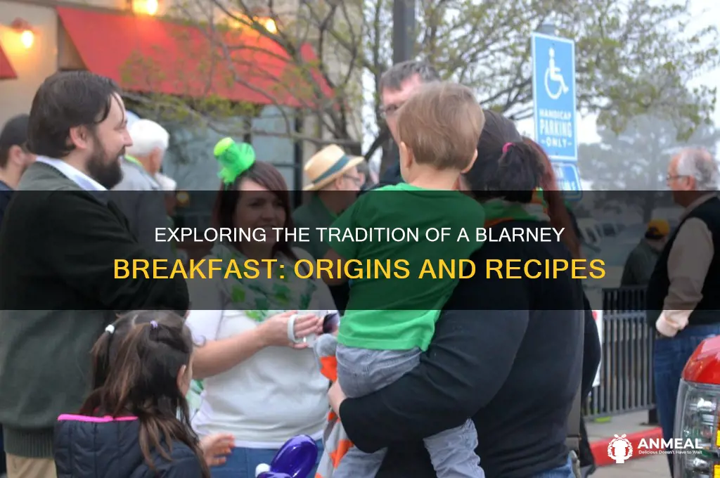 what is a blarney breakfast