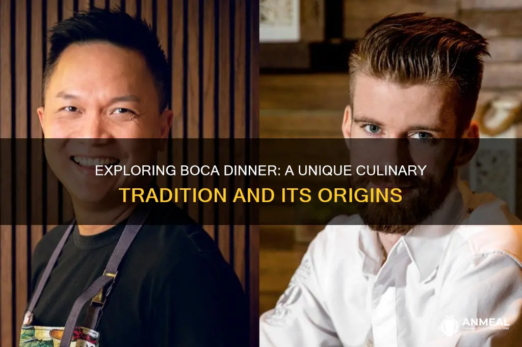 what is a boca dinner