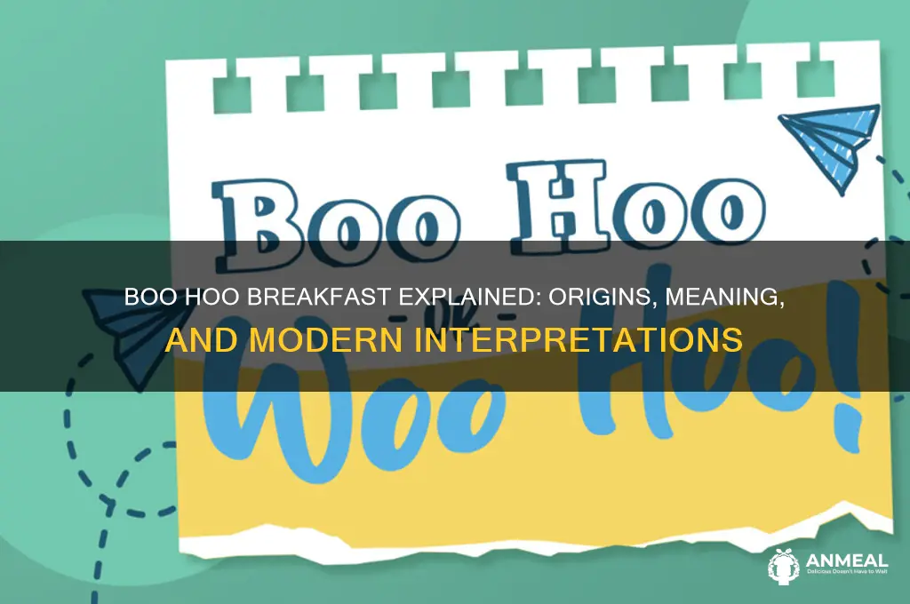 what is a boo hoo breakfast