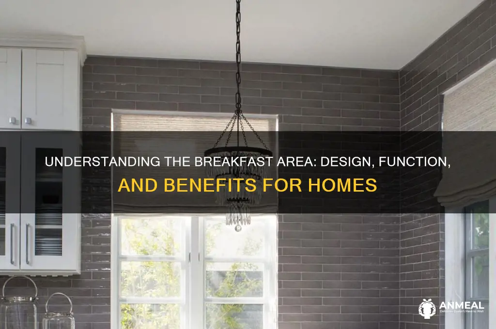 what is a breakfast area