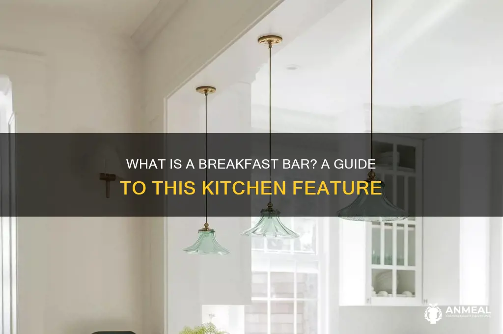 what is a breakfast bar