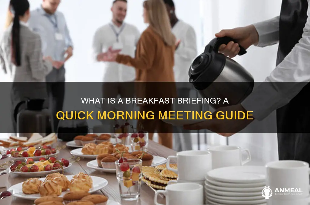 what is a breakfast briefing