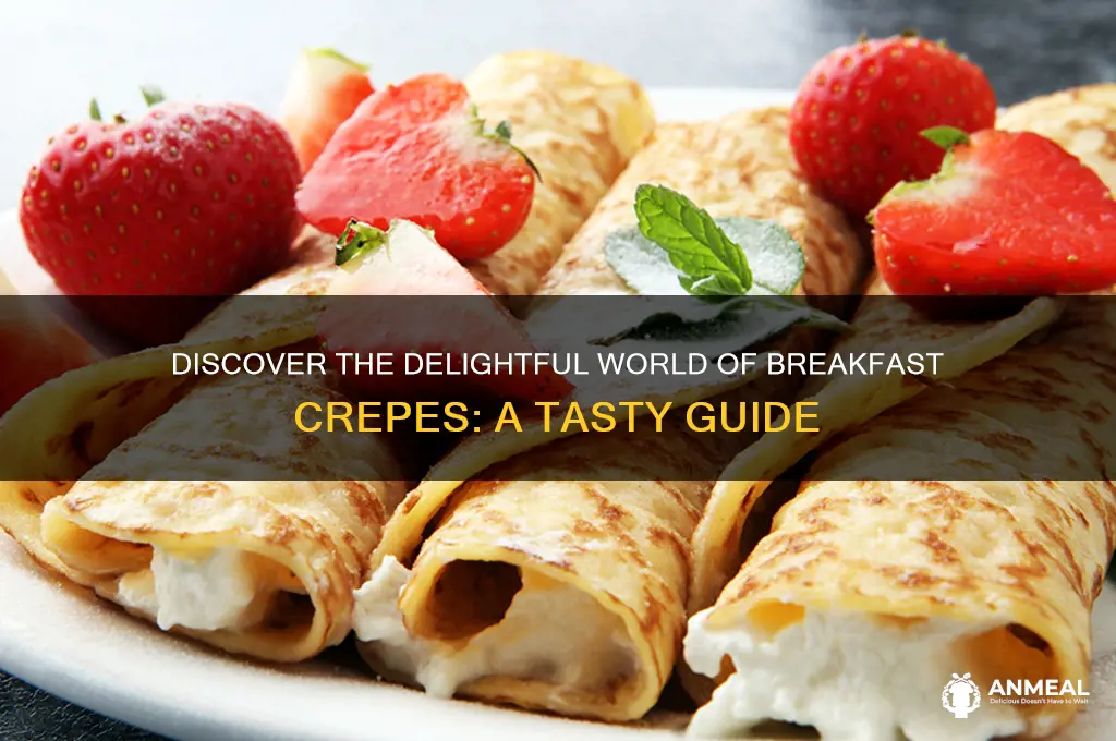 what is a breakfast crepe