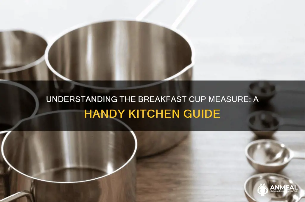 what is a breakfast cup measure