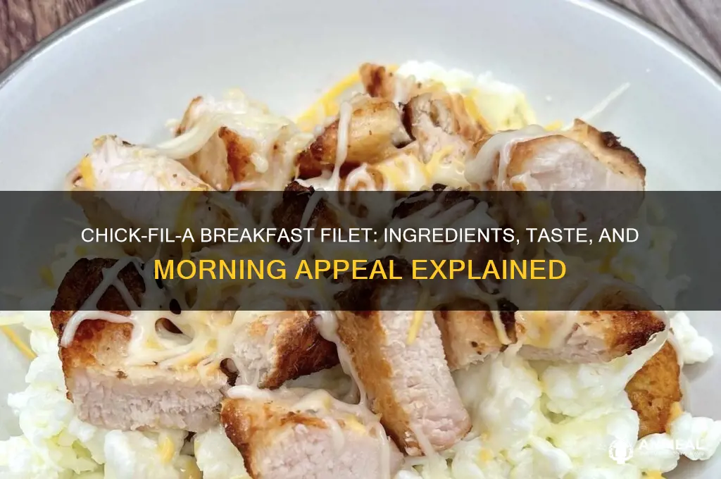 what is a breakfast filet at chickfila