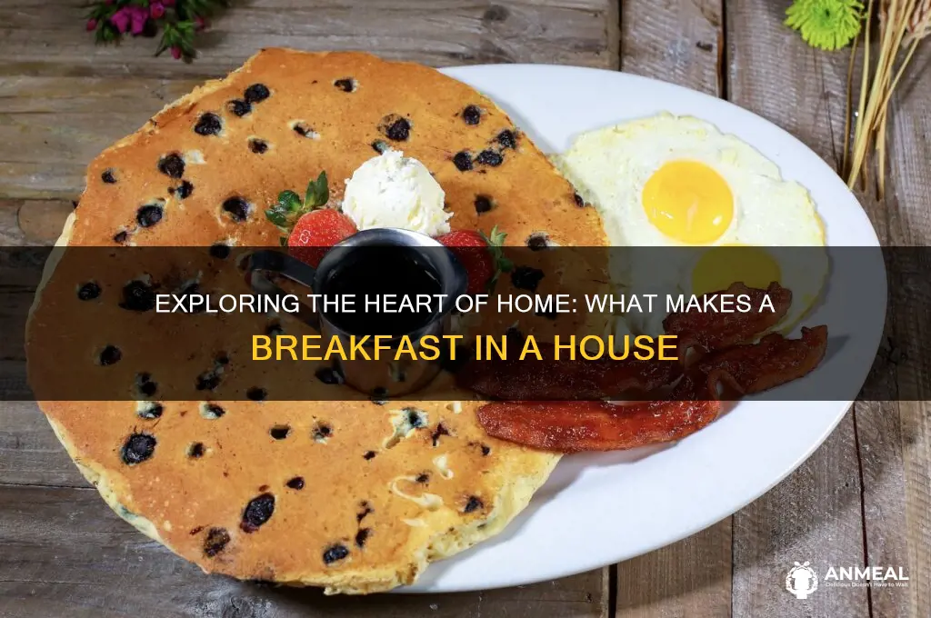 what is a breakfast in a house