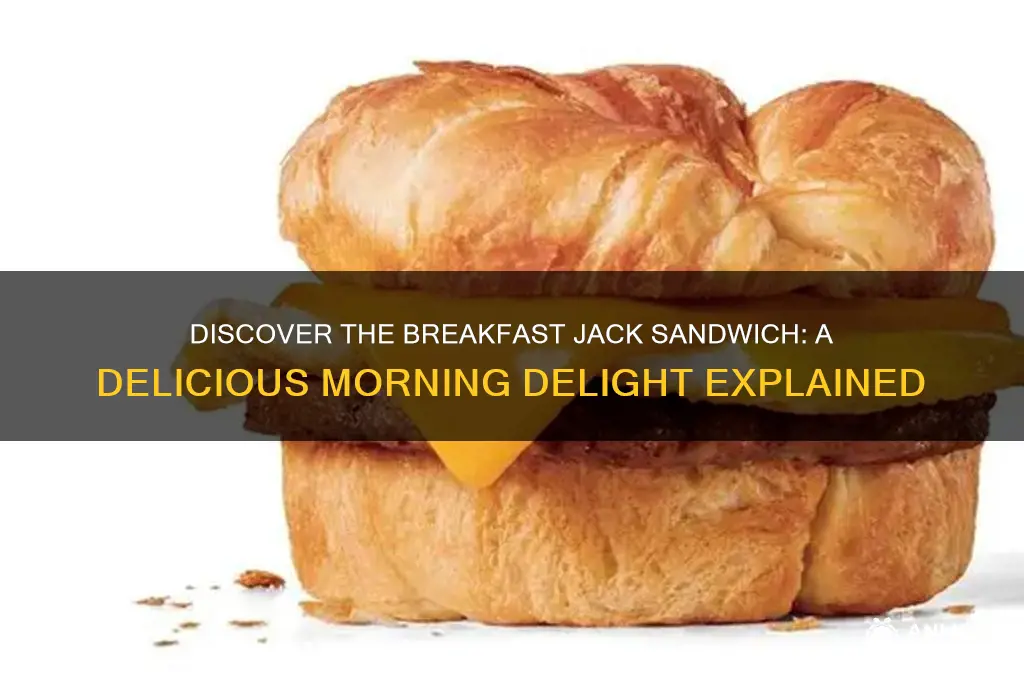 what is a breakfast jack sandwich