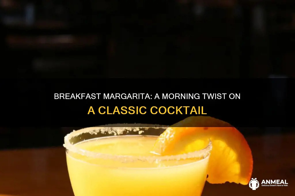 what is a breakfast margarita