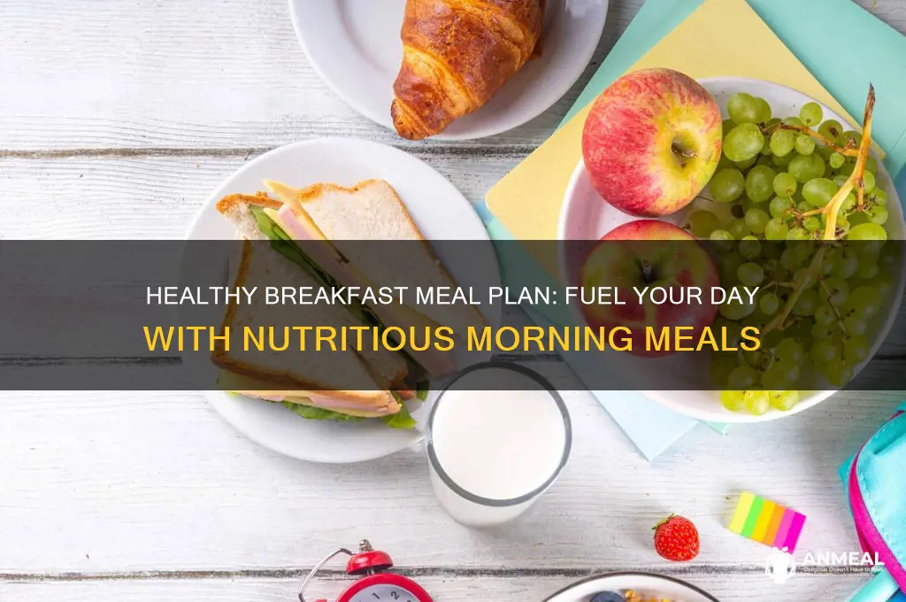 what is a breakfast meal plan