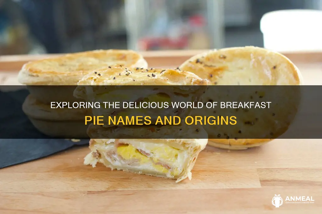 what is a breakfast pie called